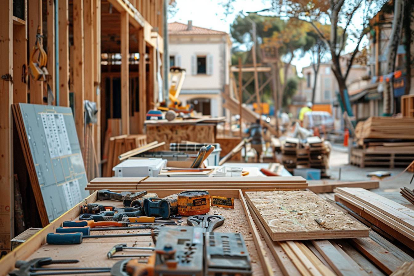 Constat de travaux à Sète avec huissier en action  
Huissier effectuant un constat de travaux à Sète